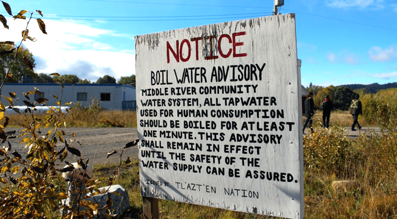 First Nation Boil Water Advisories